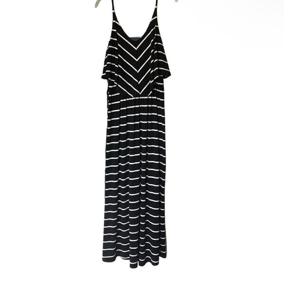 R2D Striped Maxi Dress - Picture 1 of 5